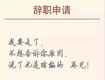 辞职信表情包大全:我要像梦一样自由,回家养猪