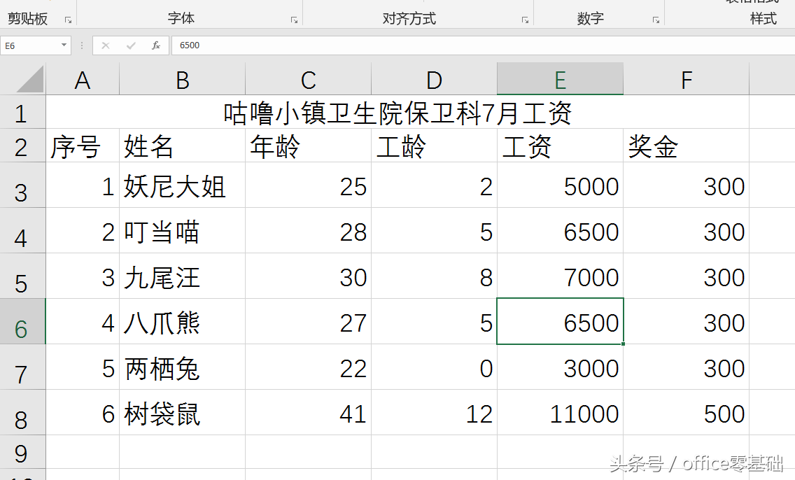 第十六课 为表格添加边框和底纹