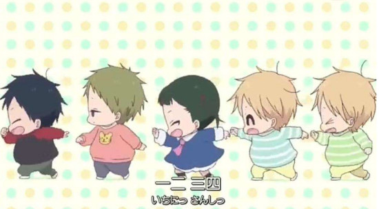 那些“画风激萌”的动漫：学园奶爸萌出血，康娜酱直接抱走！