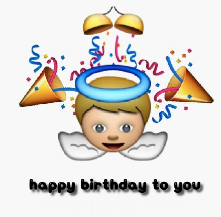 emoji生日快乐表情包大全：祝你生日快乐、 happy birthday