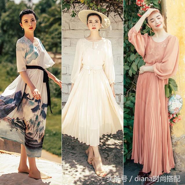 离小仙女就差一条仙女裙的距离，48条连衣裙为你的夏装加点仙气！