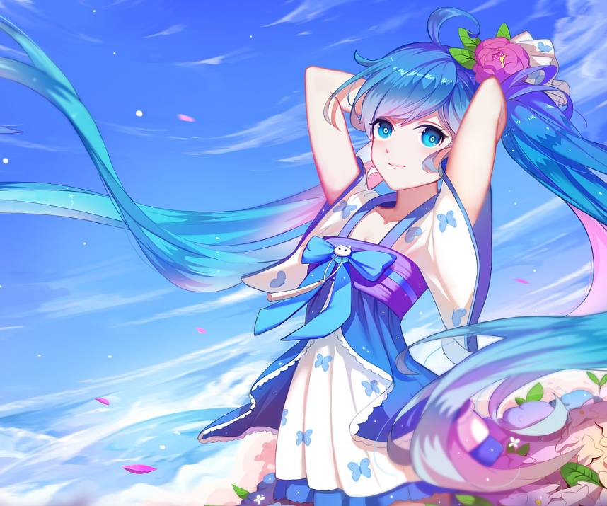 初音未来星座公主开口图片