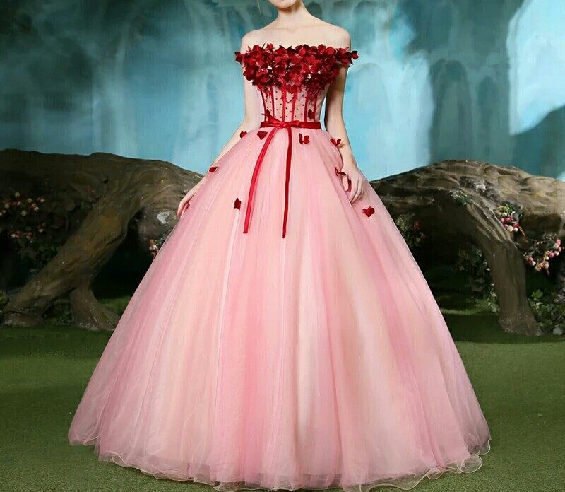 十二星座的粉色蓬蓬裙,狮子座娇艳迷人,天秤座像童话公主!