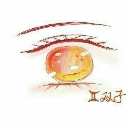 十二星座相对应的手绘眼睛,处女座柔情似水,射手座冷冽又忧伤!