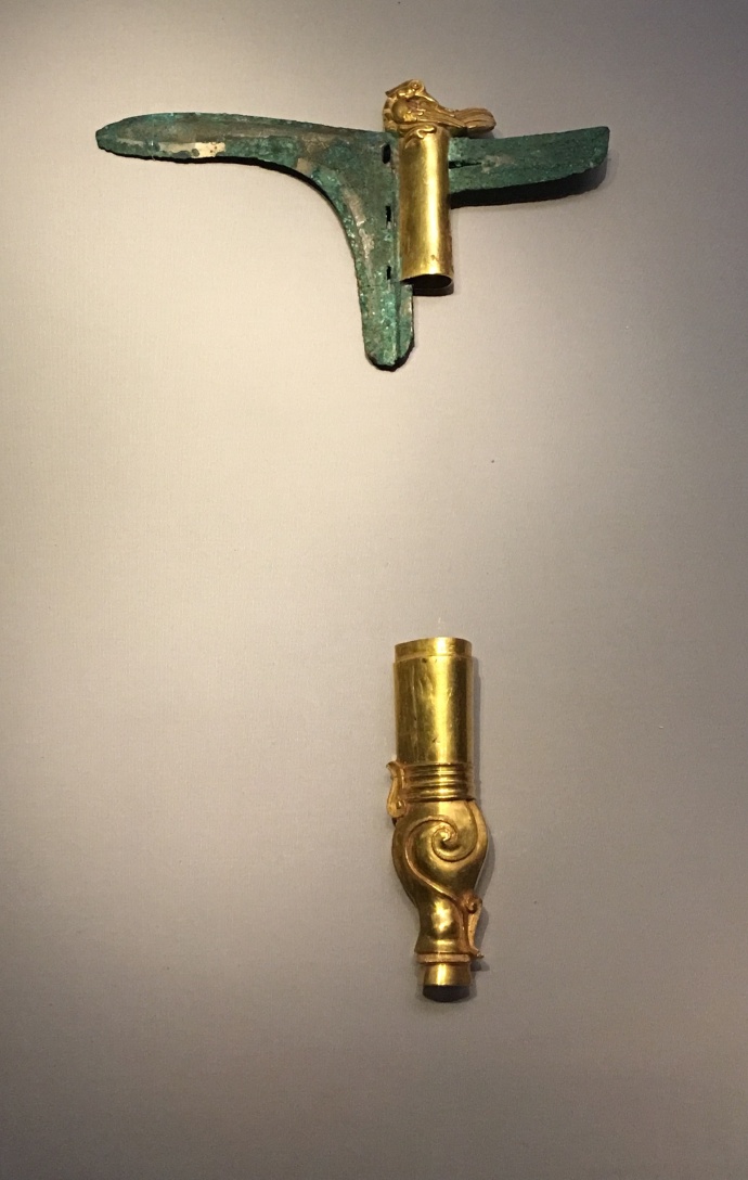 大巫楚的阵亡将士用的长兵器——戈