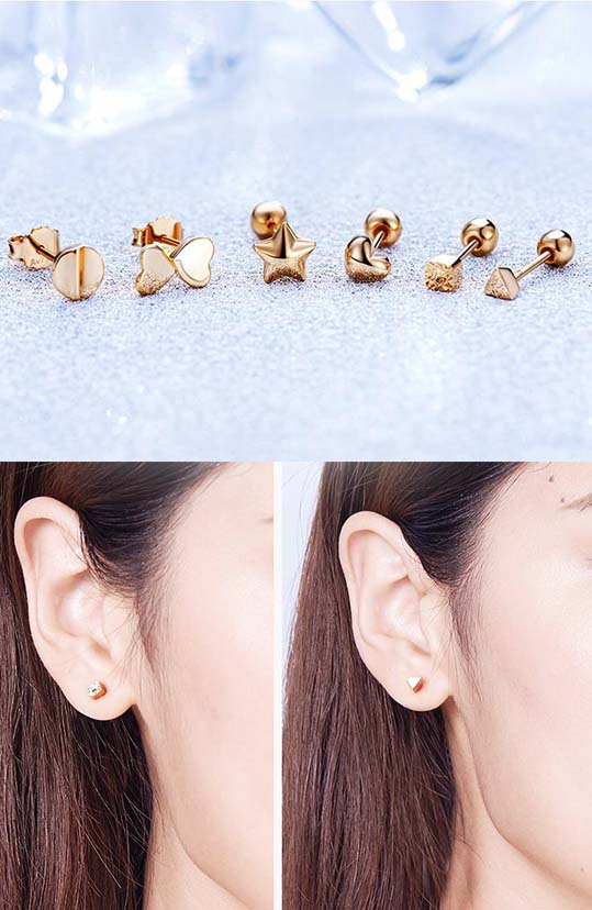 自从打了耳洞,我又多了一个爱好,就是搜集好看的耳钉.