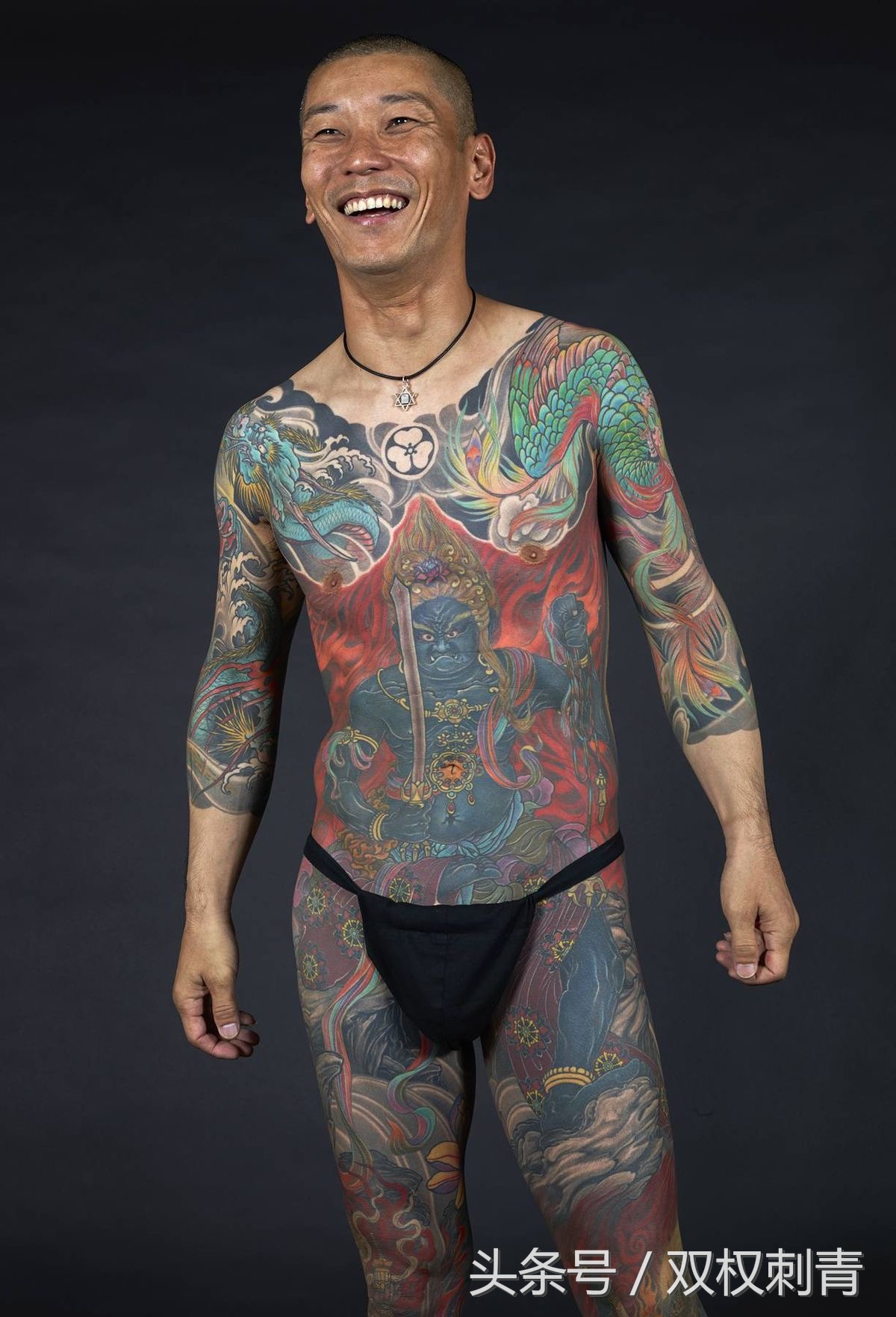 属鸡的守护神不动明王纹身参考你喜欢哪一款