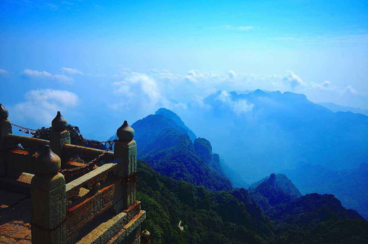 修道圣境十大名山，十大洞天，三十六小洞天，七十二福地
