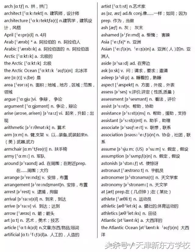 2019高考英语3500个词汇详解（收藏拿回家，慢慢背吧）