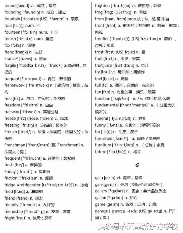 2019高考英语3500个词汇详解（收藏拿回家，慢慢背吧）