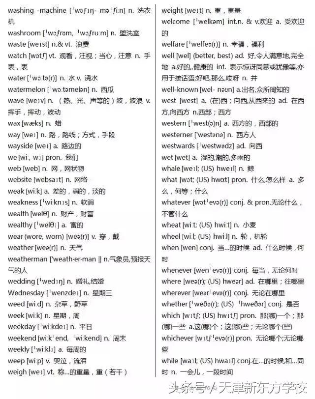 2019高考英语3500个词汇详解（收藏拿回家，慢慢背吧）