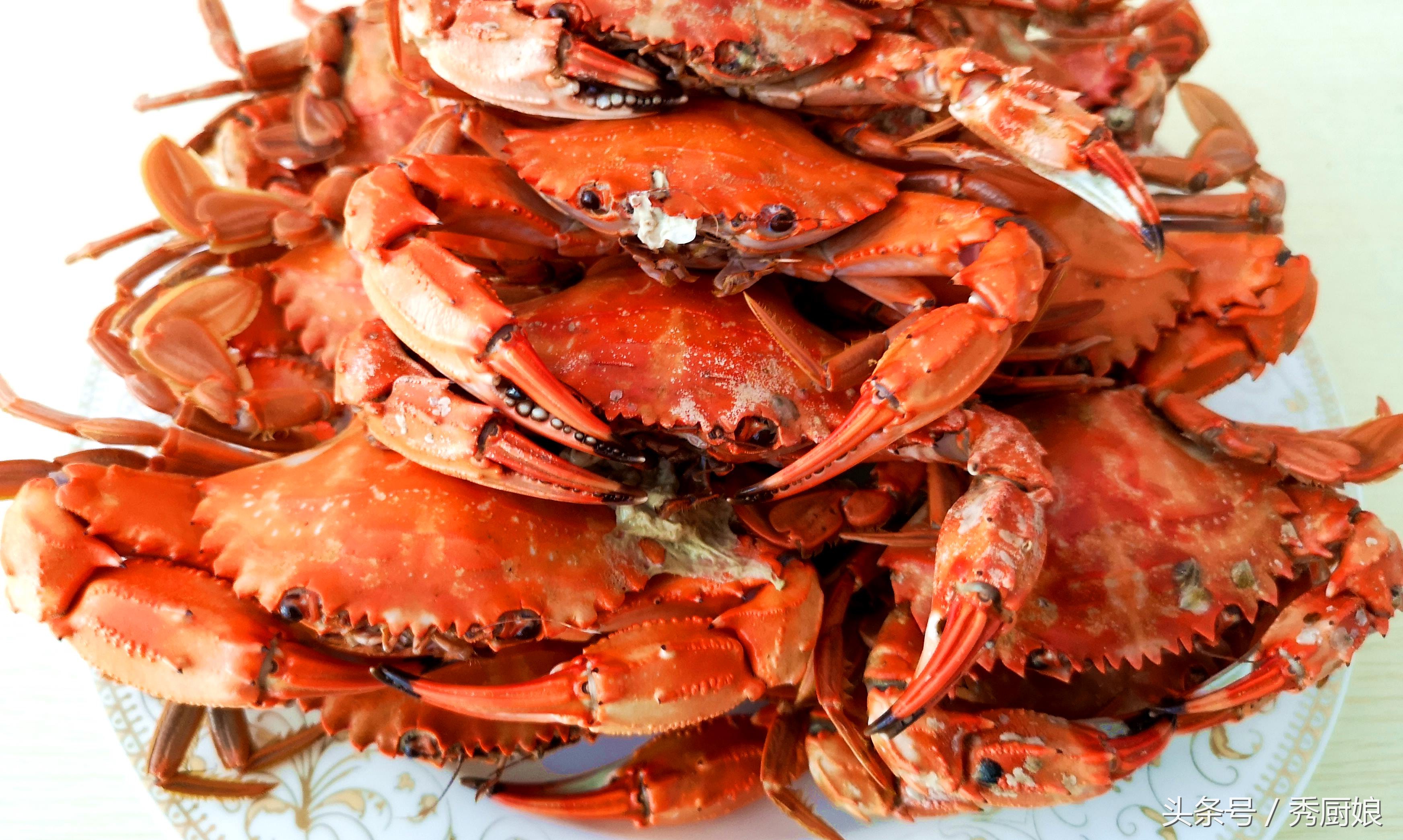 食材螃蟹窍门怎么配料吃，清蒸螃蟹的做法步骤