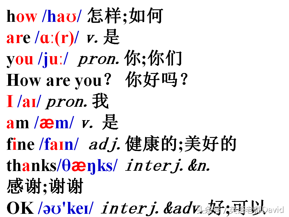 初一英语重点什么？当然是音标，七年级上册Unit1英语单词音标MP3