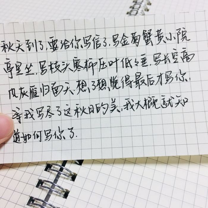 我喜欢看你笑的样子，像清风拂过暖阳，眼里盛满了星光