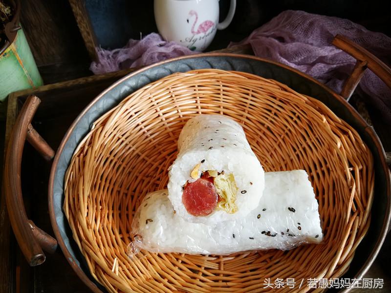 肯德基握的大饭团卖20元，自己在家做成本不到5块钱，美味翻倍！