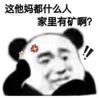 搞笑表情包：这都什么人？家里有矿啊