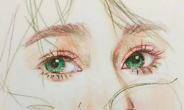 十二星座眼睛彩铅手绘,那个是你心中最美?