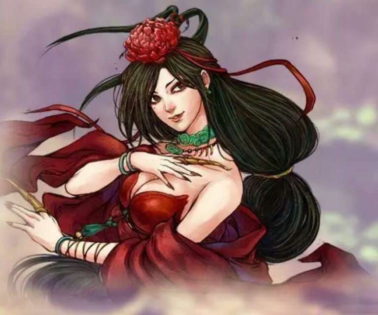 形象也在不断演变,传说母夜叉脾气虽大却非常善于变身成为美女魅惑