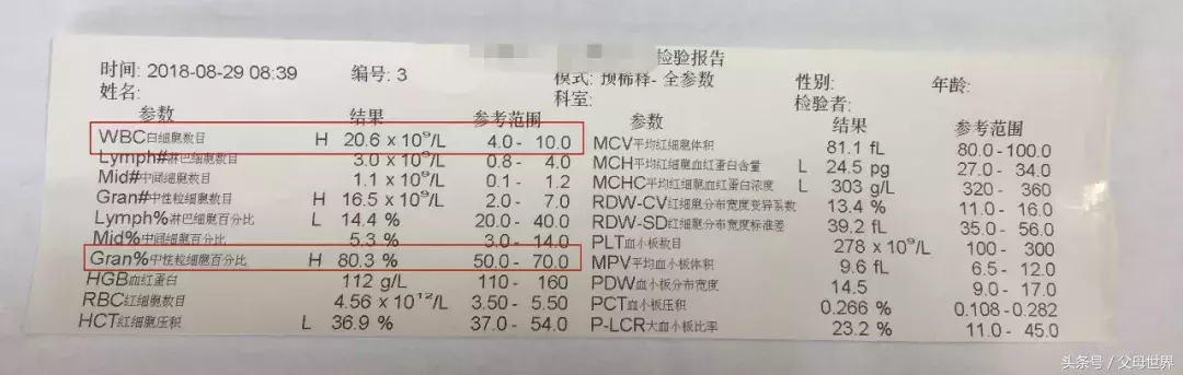 宝宝的血常规化验单怎么看？这篇医生为你全解答！