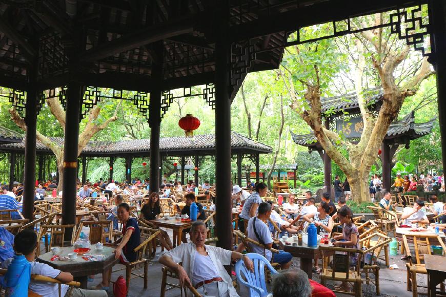 关于成都喝茶的说说(成都人民公园喝茶说说) _晶羽文学网