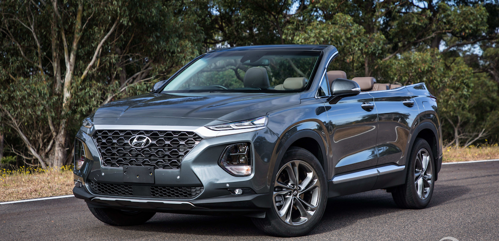 现代汽车明年推出一款敞篷SUV，售价63万，油耗15.8个，太疯狂了