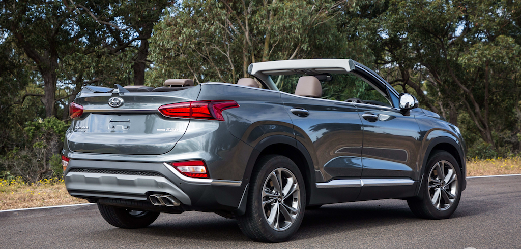 现代汽车明年推出一款敞篷SUV，售价63万，油耗15.8个，太疯狂了