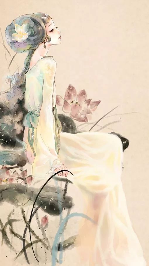 意境美到心醉的句子 玲珑骰子安红豆，入骨相思知不知图片