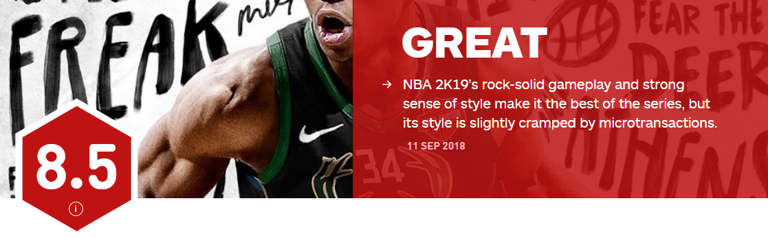 nba2k19为什么版本(《NBA 2K19》正式上市，IGN给出8.5高分，玩家却在疯狂差评)