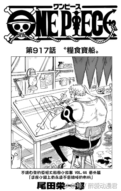 海贼王漫画917话更新：粮食宝船，新幻兽种登场；罗要干掉霍金斯