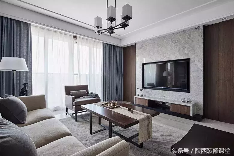 擦亮双眼,欣赏30款新中式客厅装修