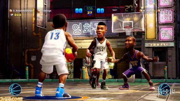 nba游乐场 招牌都有哪些(《NBA2K 游乐场2》发售日公布 Q版篮球巨星超可爱)