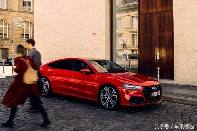 新奥迪A7预售价曝光，3.0L V6混动四驱，340匹马力5.3秒破百！