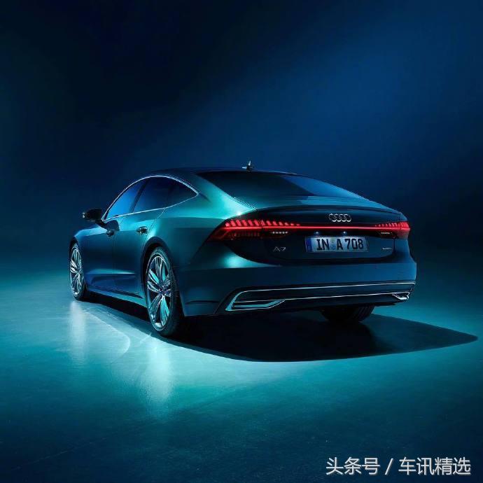 新奥迪A7预售价曝光，3.0L V6混动四驱，340匹马力5.3秒破百！