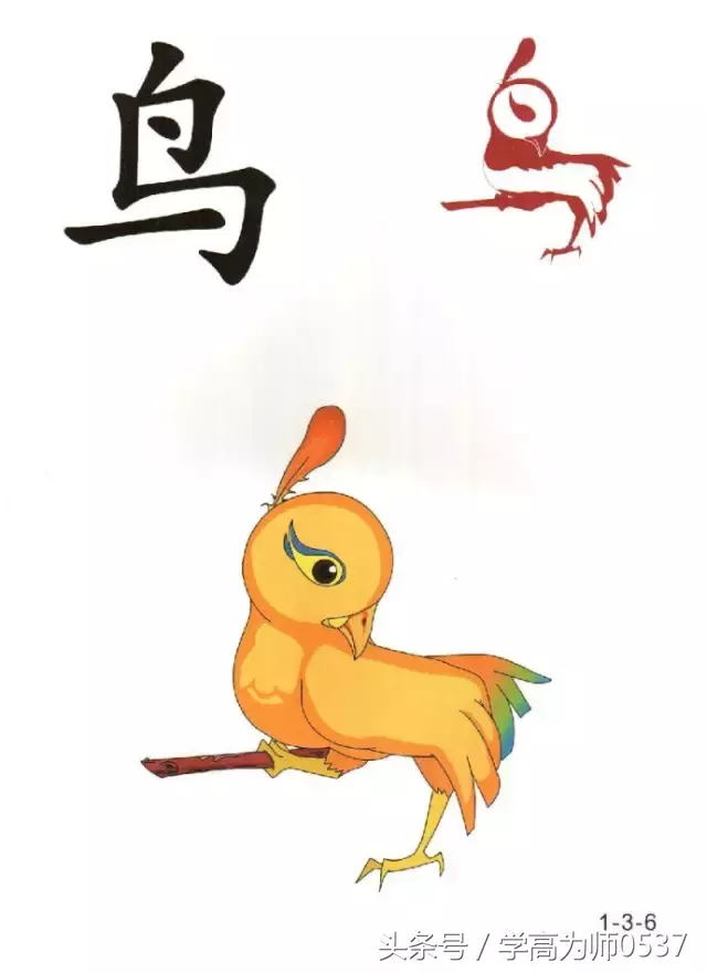 巧用识字图,教低年级孩子快速识字(象形,会意字)