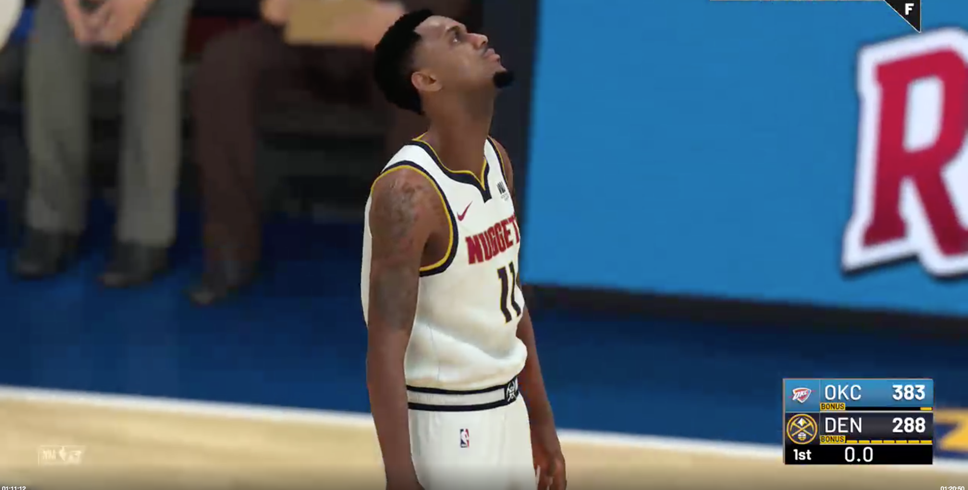 nba2k19有哪些bug(《NBA 2K19》出现多种BUG 一场比赛竟永远打不完)