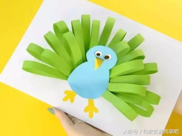 卡纸创意剪贴图片大全(纸条手工) - 赤虎壹号