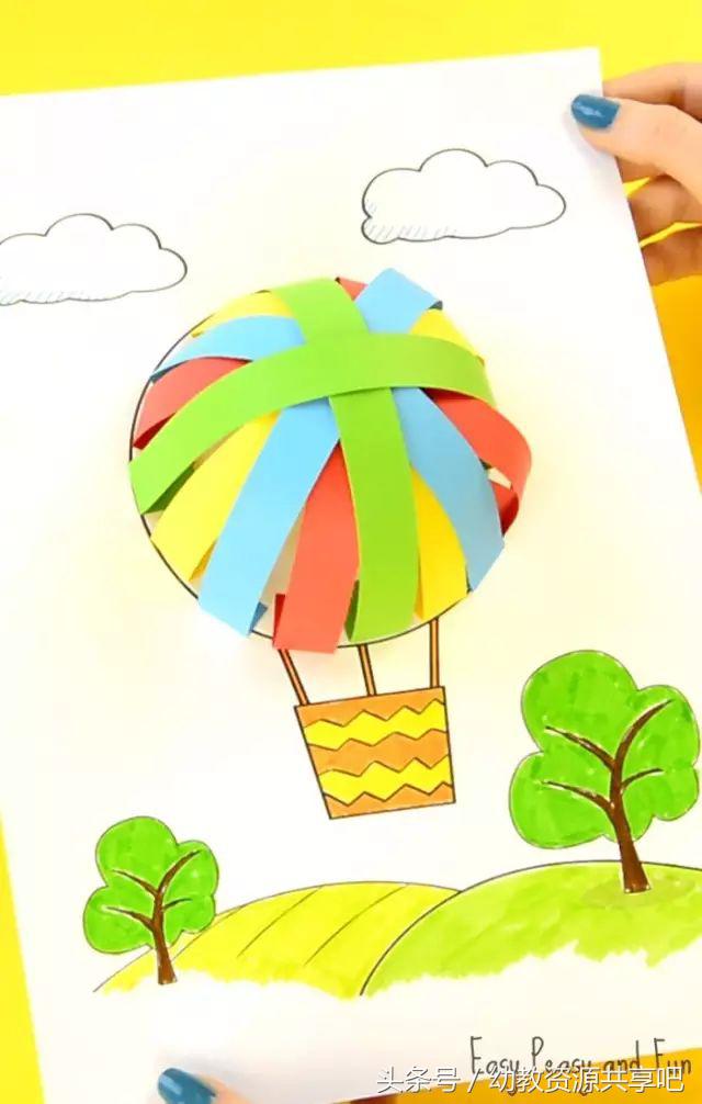 卡纸创意剪贴图片大全(纸条手工) - 赤虎壹号