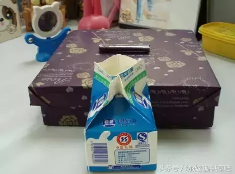 「手工」废物利用纸盒手工制作，简单易学！美到爆！