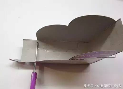 「手工」废物利用纸盒手工制作，简单易学！美到爆！