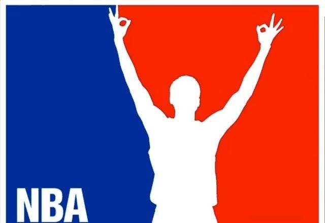 为什么nba选用乔丹logo(当NBA的logo换成他们！飞人乔丹辨识度高，尼克杨3分不中最经典)