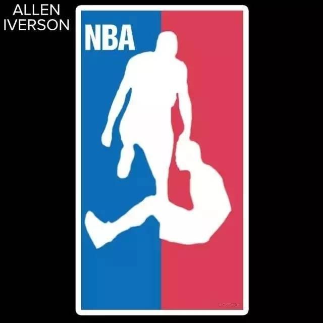 为什么nba选用乔丹logo(当NBA的logo换成他们！飞人乔丹辨识度高，尼克杨3分不中最经典)