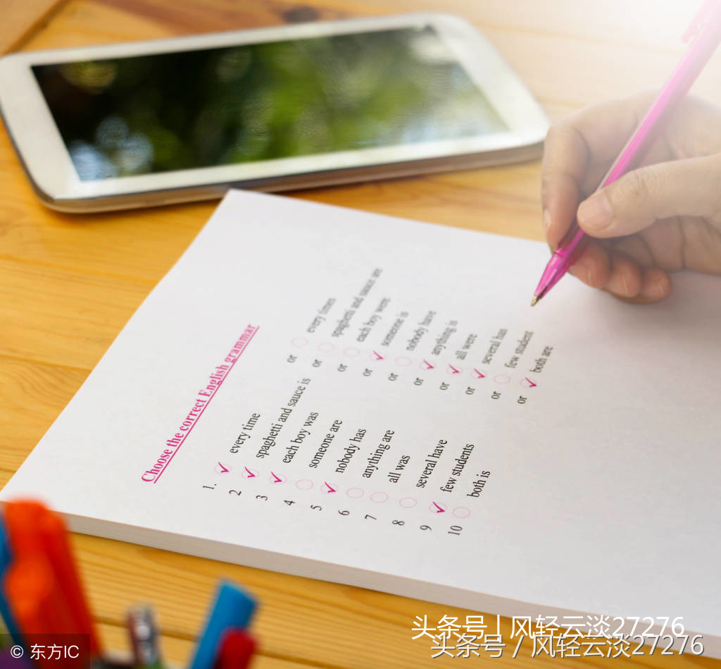 初中英语从句学习的基础——五种基本句式，七种句子成分详细讲解