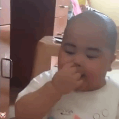 印尼小胖tantan动态表情包30张:大家晚安,宝宝要睡了