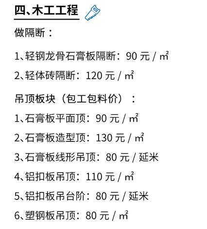 包工头自用2018装修预算报价表！基础+主材最低价！业内人都胆颤