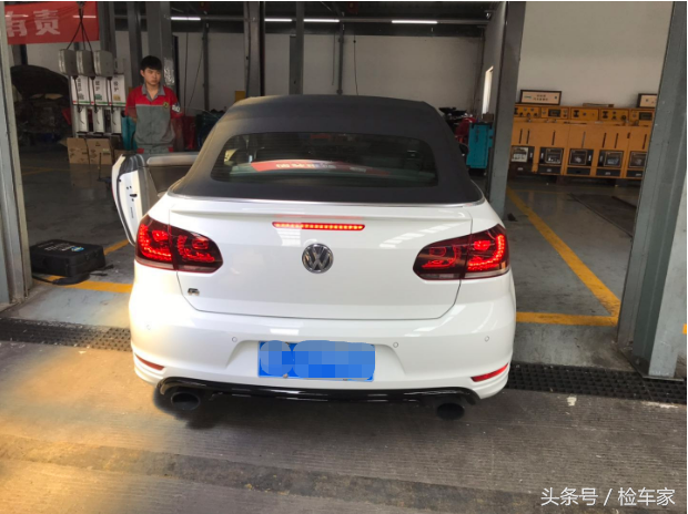 敞篷高尔夫R 德意志经典机械艺术品 大众的小众稀有品种