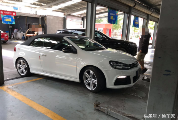 敞篷高尔夫R 德意志经典机械艺术品 大众的小众稀有品种