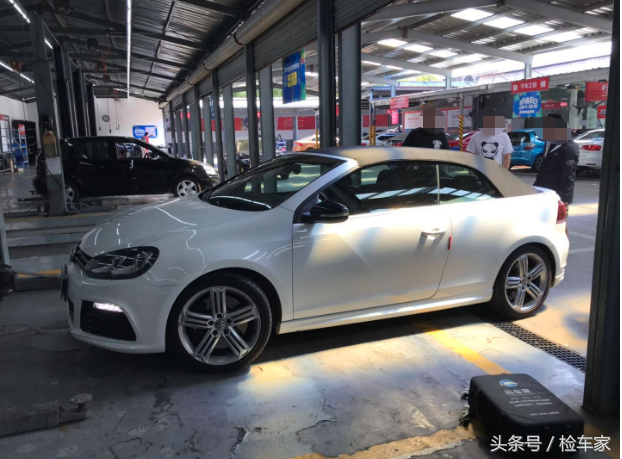 敞篷高尔夫R 德意志经典机械艺术品 大众的小众稀有品种