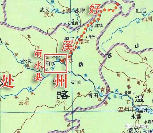 浙江省存在感最低的地级市，它们的名字“丽”该读二声还是四声？