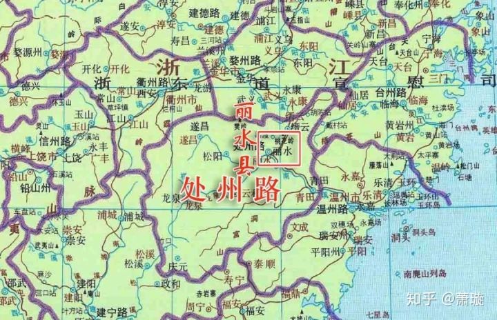 浙江省存在感最低的地级市，它们的名字“丽”该读二声还是四声？