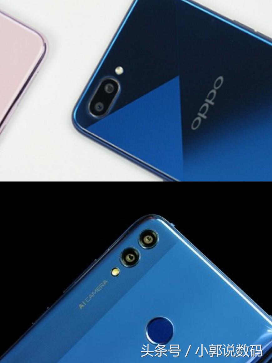 华为荣耀8X、OPPO A5价格同为1300元左右，性能却拉开差距这么多